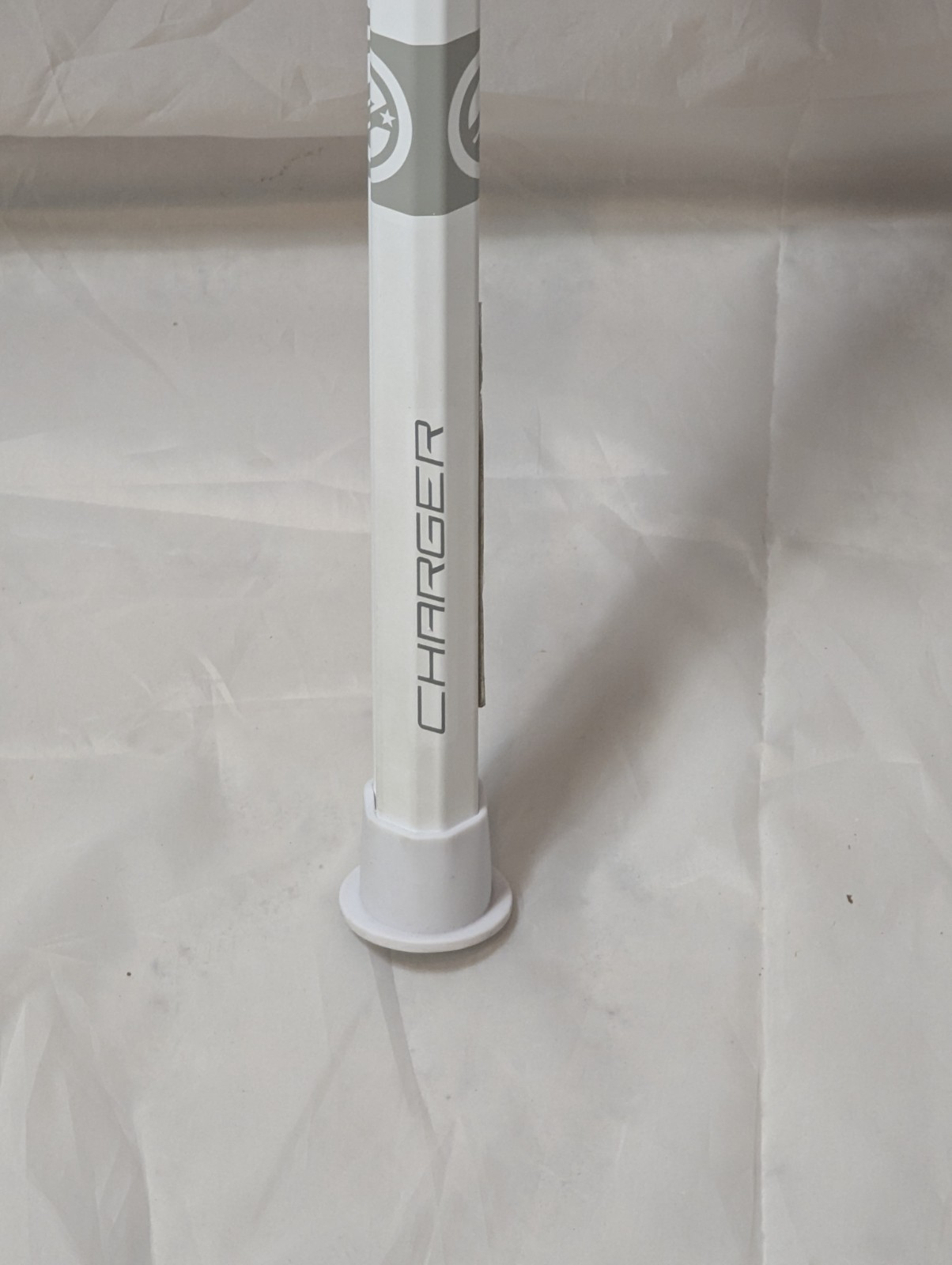 Maverik Charger 41" Youth Boys Complete Lacrosse Stick White/Gray New