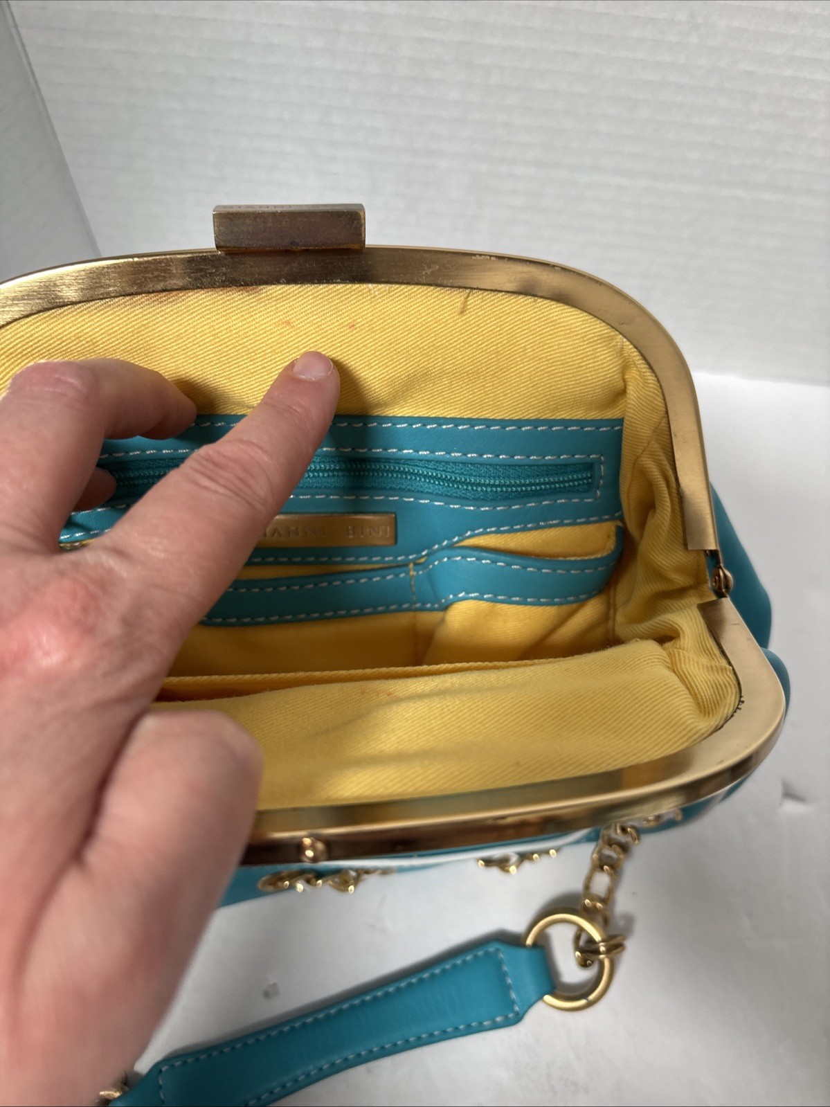 Gianni Bini Blue Purse