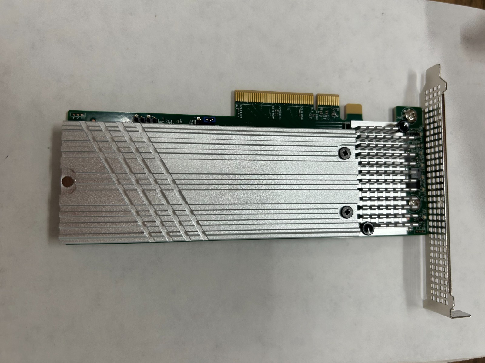 Supermicro AOC-SLG4-2H8M2 LP 2x PCIe Gen4 NVMe/SATA M.2 W/2 Bracket, No Standoff