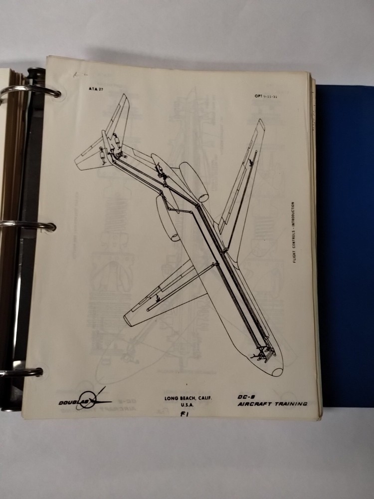 Douglas DC-9 JT8D Maintenance Training Manual for Technicians