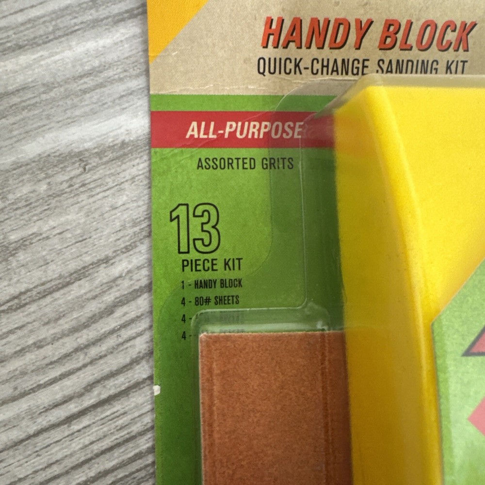 Gator 7225 Zip 13 Pc Hook & Loop Hand Sanding Block Kit