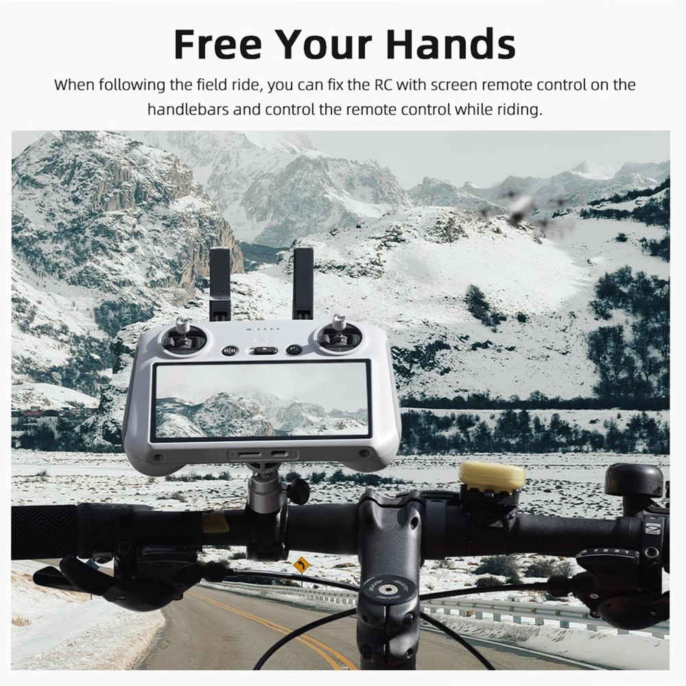 Bicycle Bracket Base Cycling Bracket Accessory for RC/RC2 Screen Remote Control