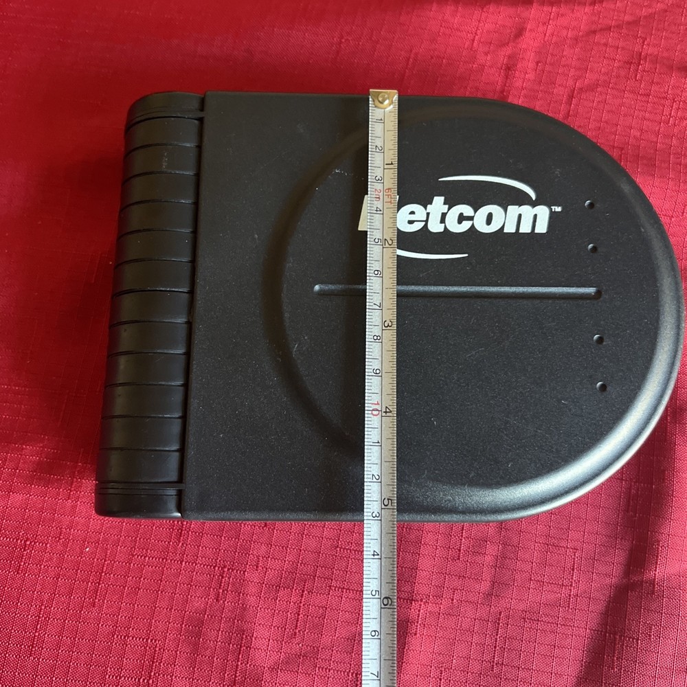 Vintage Netcom Teal Clik Case Hard Storage Case - For 12 CDs & DVDs