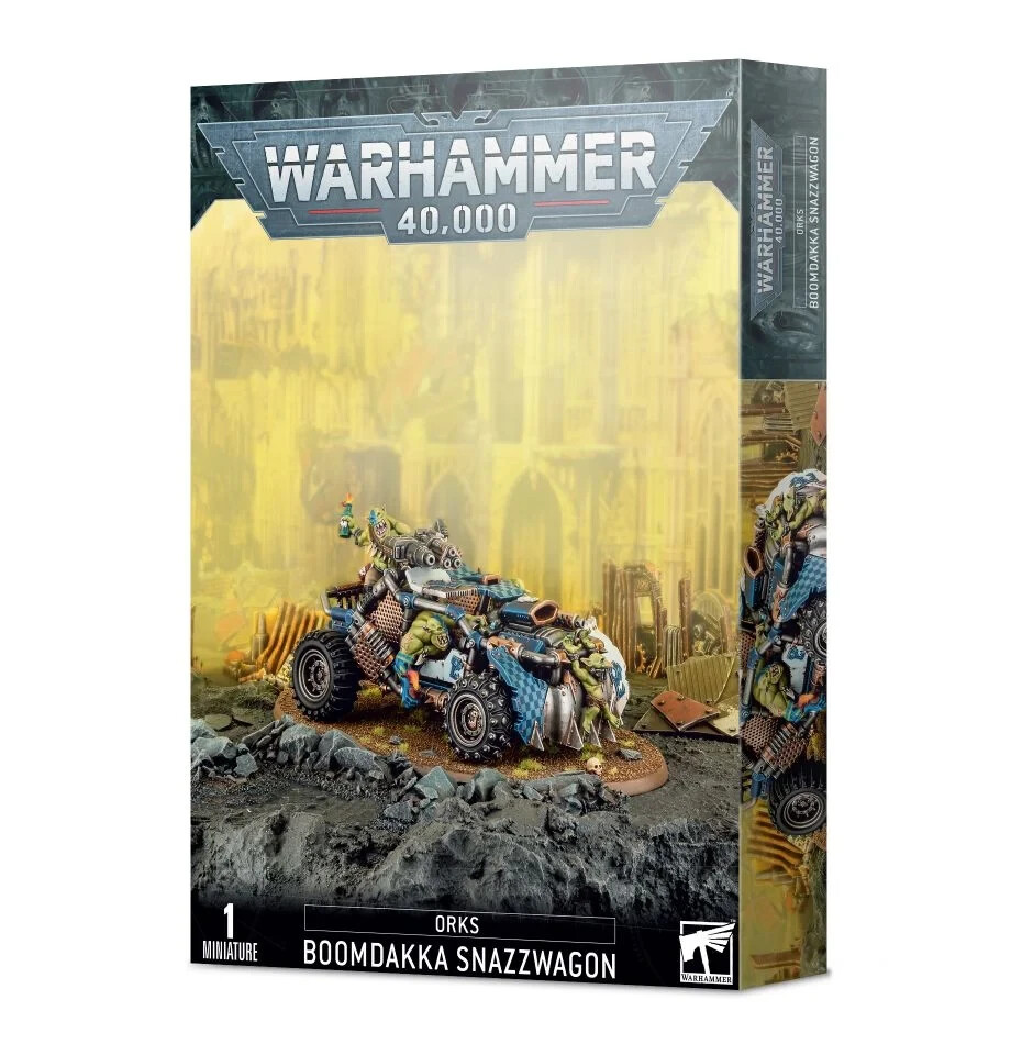 Boomdakka Snazzwagon Orks Warhammer 40K NIB