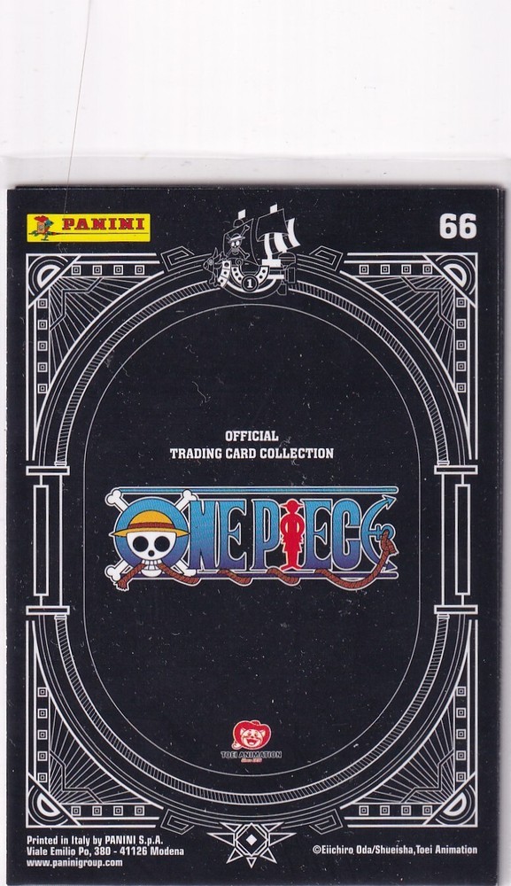 Panini One Piece 25th Anniversary Card No. 66 Eustas Kid Rainbow Parallel