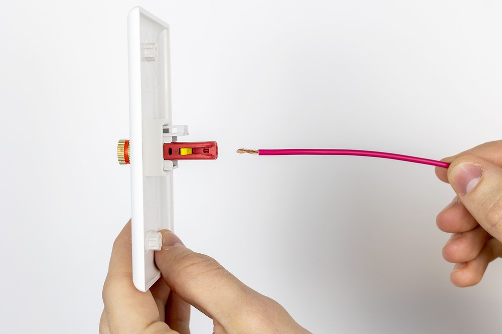 Speaker Snap Keystone Binding Posts 25 Pairs / 50 Pieces -White