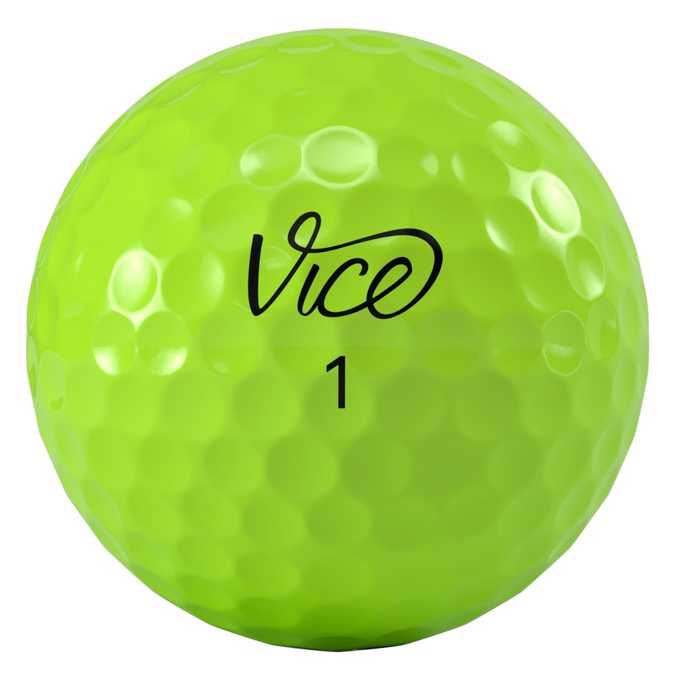 VICE Pro Soft Golf Balls NEON LIME