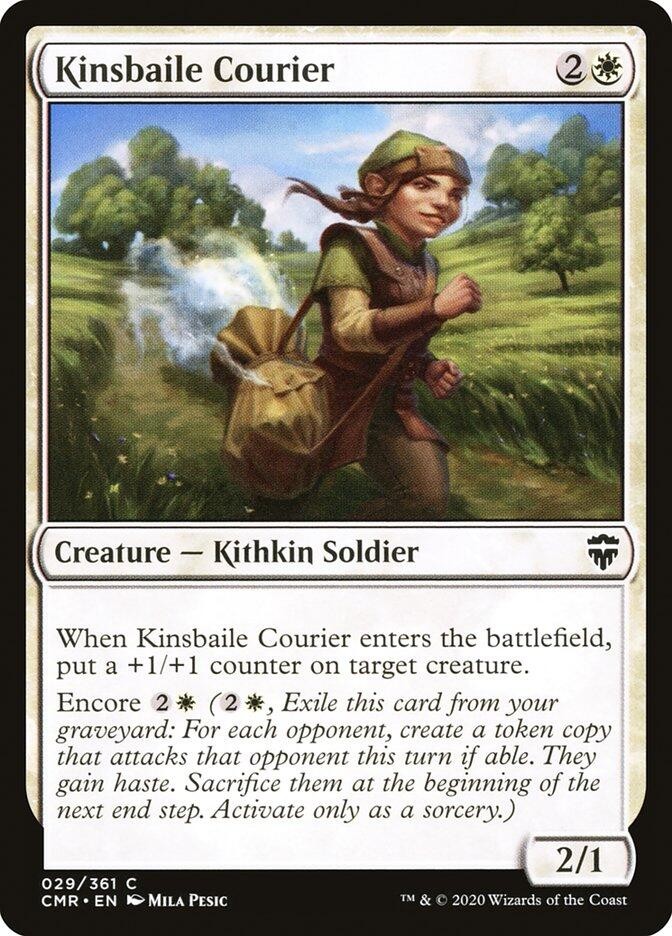 Kinsbaile Courier Commander Legends 29 MTG LP