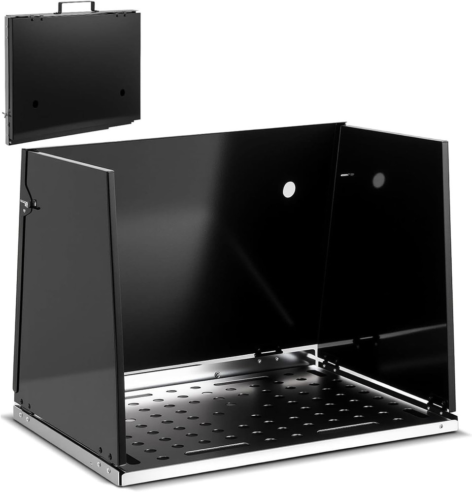 Foldable Welding Table, Portable 17" X 20" Weld Tabletop with 3 Protective Panel