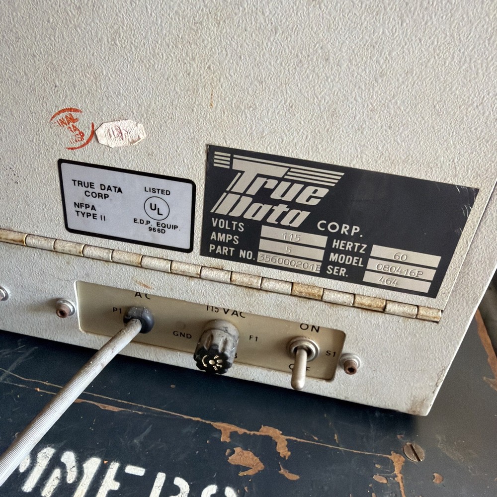 Vintage Texas Instruments Ti 804 Card Reader