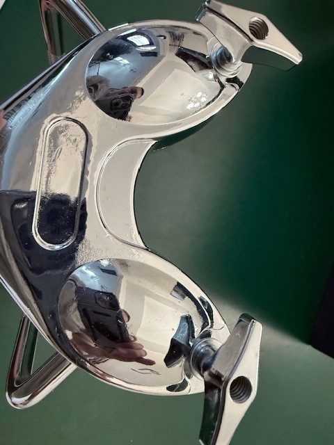 Double Tom Holder Drum Holder Mount Professional Double Tom Arm Clamp