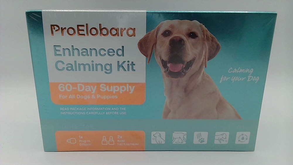 ProElobara Blue Multi-Dog Enhanced Calming Pheromone Diffuser Kit 60 Day Supply