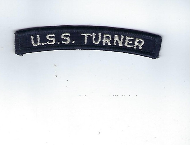 USS Turner, DD-834  US Navy "Rocker"