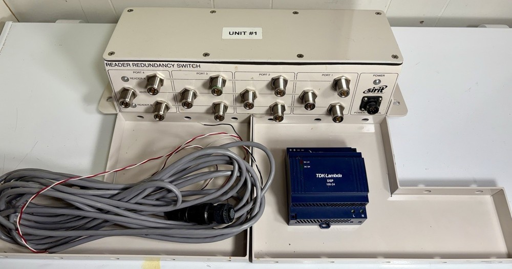 Sirit RRS-001 Reader Redundancy Switch Heavy Duty RFID Access Failover Control