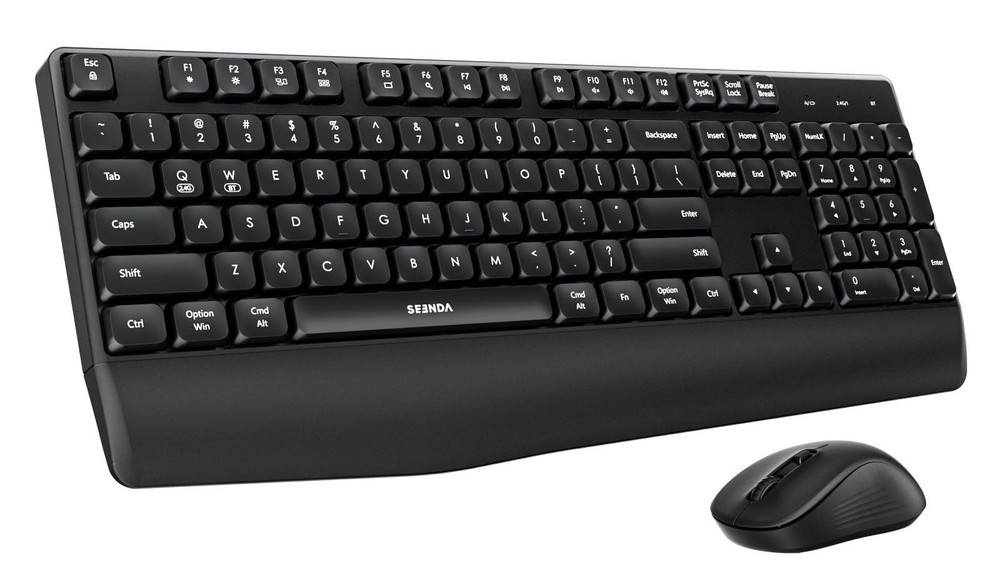 Seenda COE200 Wireless & Bluetooth Keyboard & Mouse USB+Bluetooth Multi-Device