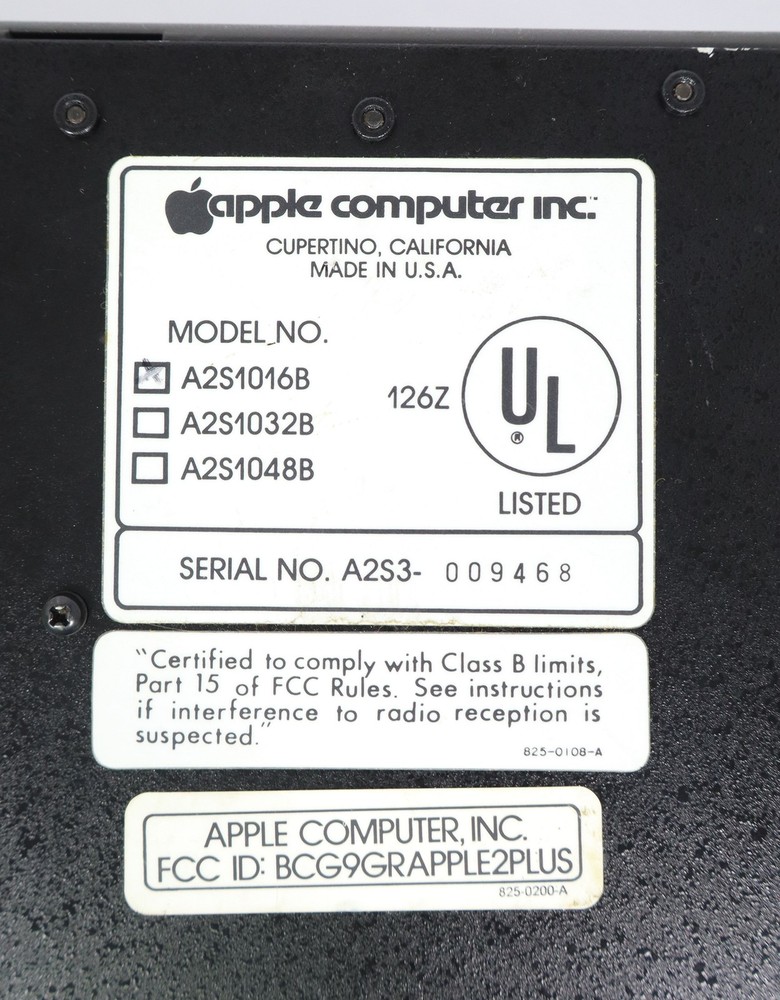 Bell & Howell Apple II Plus Computer cleaned, tested and working