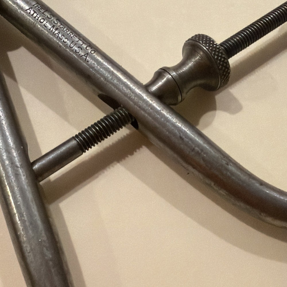 Starrett No. 275 Outside Caliper Spring Type 6" Precision Measuring Tool