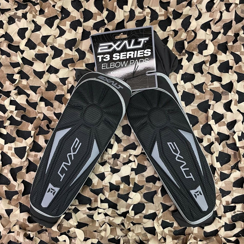 NEW Medium/Large Exalt T3 Elbow Pads - Black/Grey