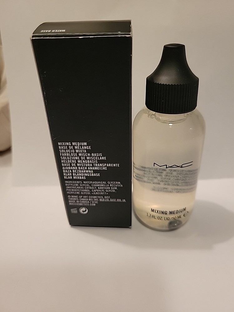 MAC MIXING MEDIUM WATER BASE 1.7 Oz New Authentic with Box Full Size