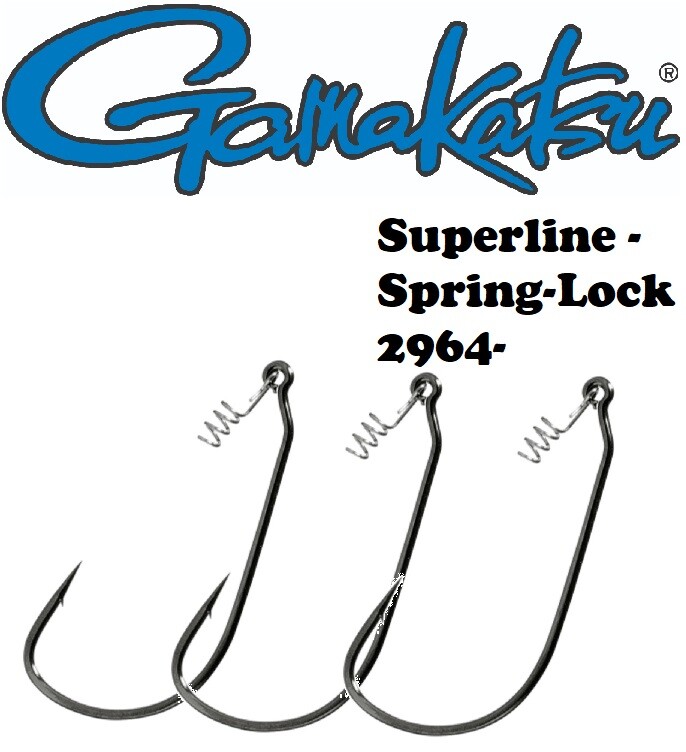 Gamakatsu Superline Spring-Lock Hook
