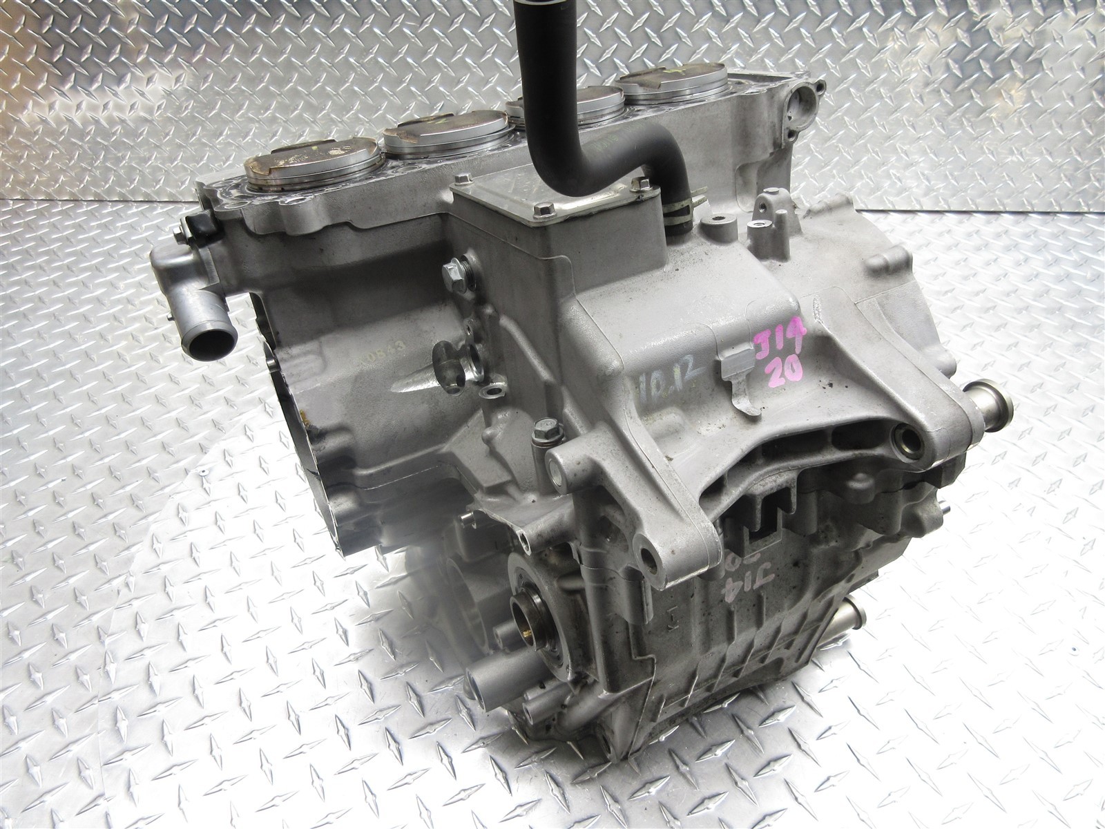 2012 11-15 Kawasaki ZX10R ZX1000 ZX10 Crankcase Case Engine Motor Block Piston