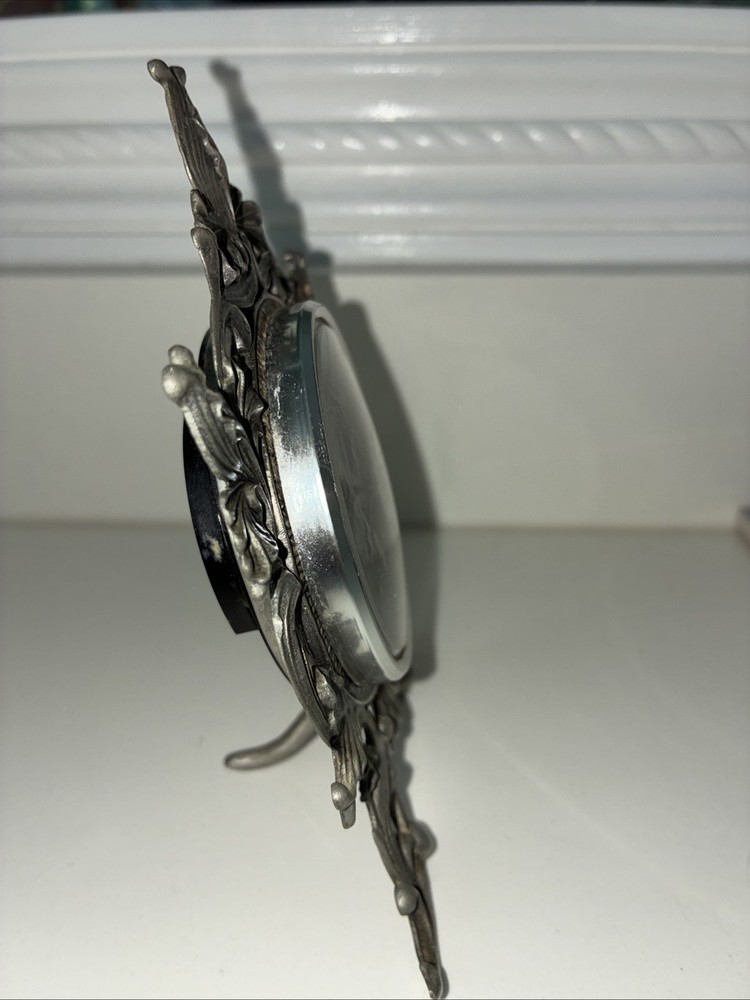 Elias Pewter Clock