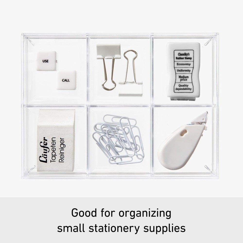 Like-it | MX-T11 | System Tray | Stackable Organizer | Drawer Organizer | A6 ...