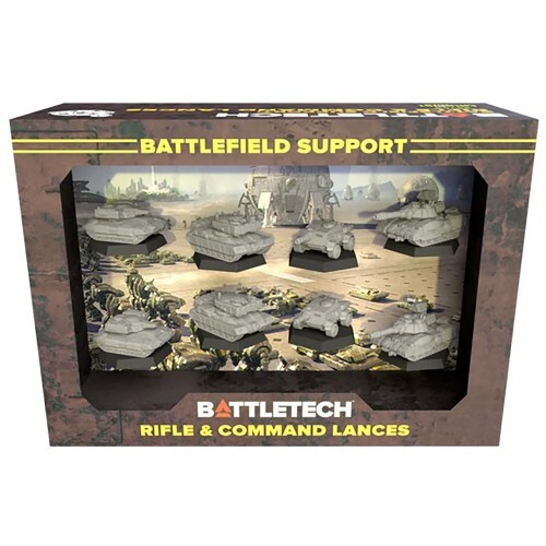 BattleTech: Mercenaries Forcepack - Battlefield Support Rifle & Command Lances