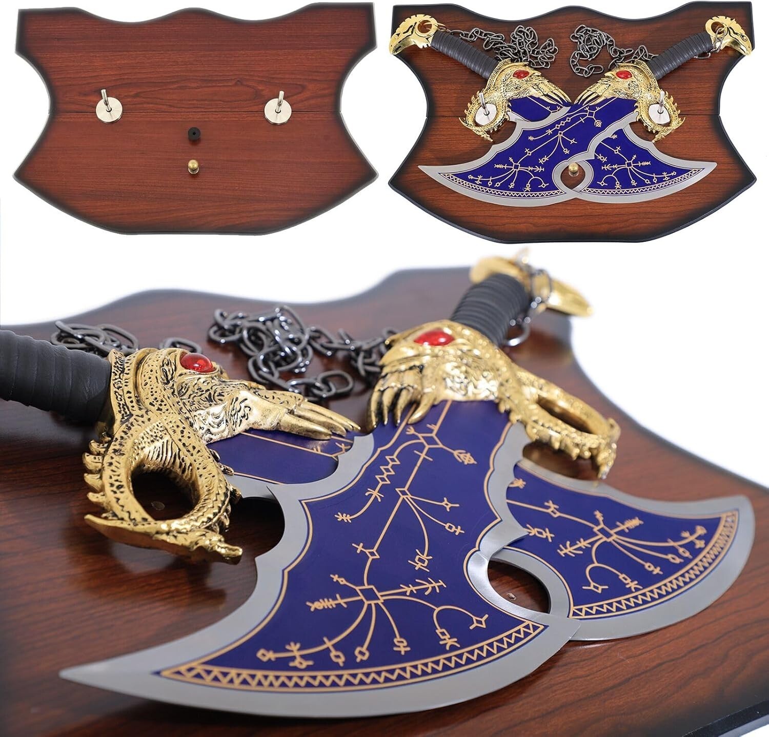 [OPEN BOX]Blades of Chaos Real Metal kratos GOW Steel,1:1 Replica.variety style