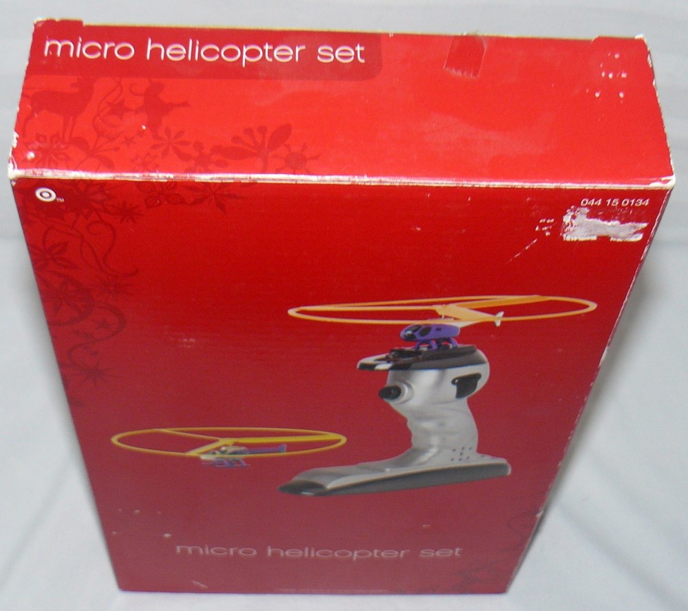 MICRO HELICOPTER SET MINI CHOPPER FLIGHT TOY