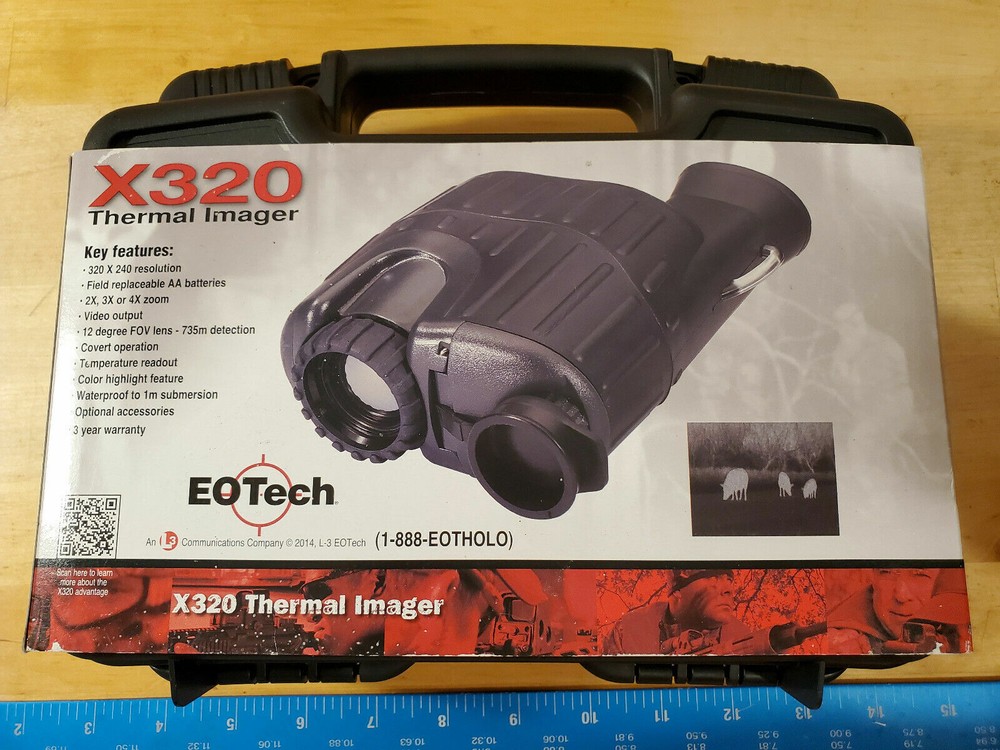 Eotech X320 Compact Thermal Imager x-ray vision Night View image x-320 eotech