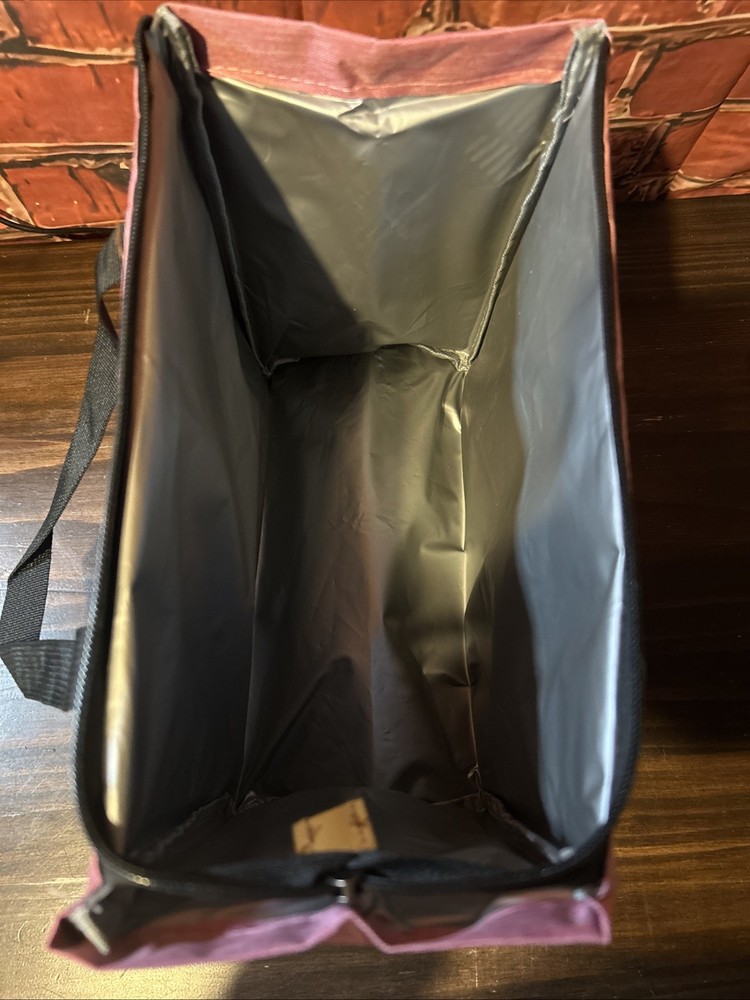 Inflated Pink Lunch Bag