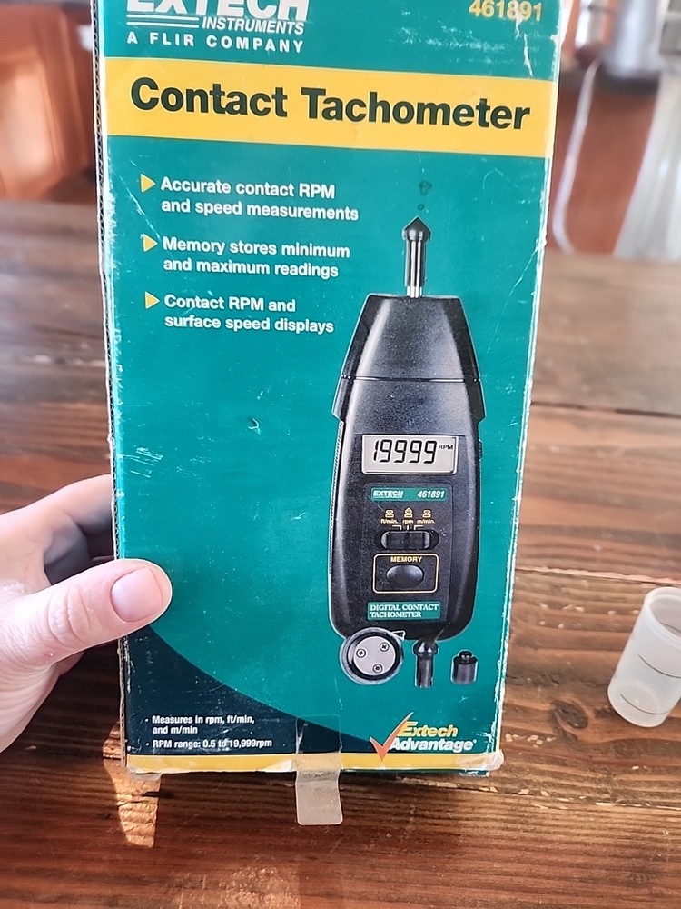 EXTECH 461891 Digital Contact Tachometer