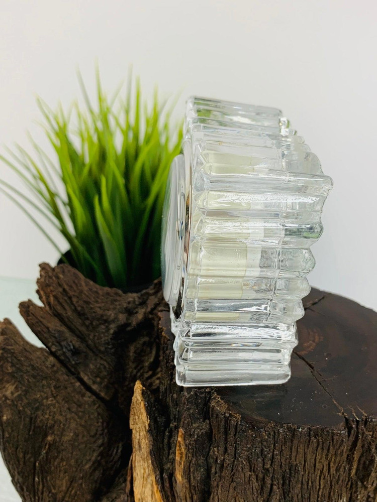 FIFTH AVENUE CRYSTAL 24% LEAD CRYSTAL WITH INSERT CLOCK