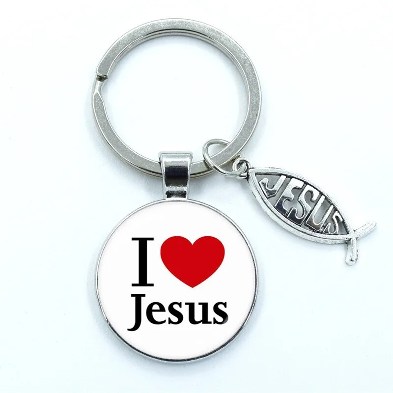 Love Religious Keyring Keychain