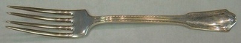 Roanoke by Gorham Sterling Silver Regular Fork 7" Vintage Heirloom Flatware