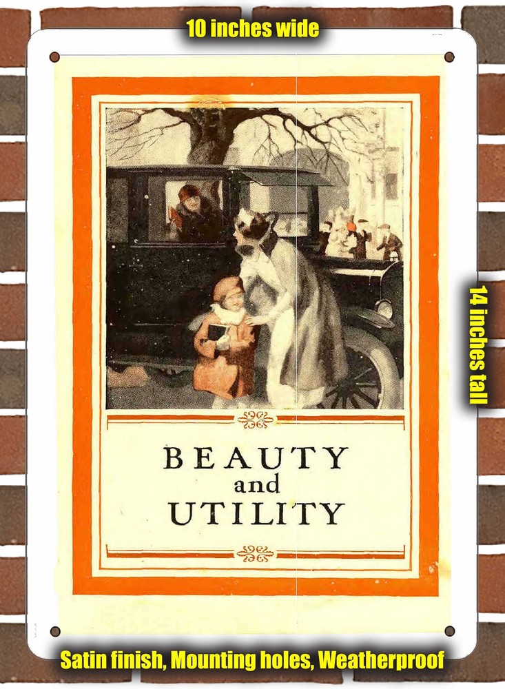 Metal Sign - 1925 Ford Beauty Utility