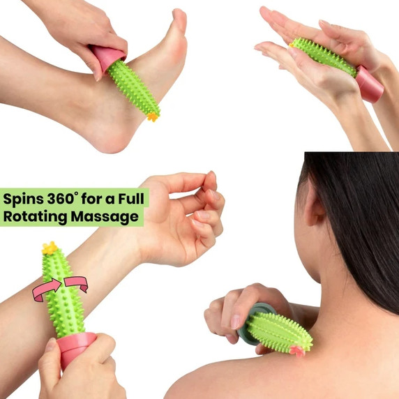 Cactus Roller Acupressure Massager Miniature