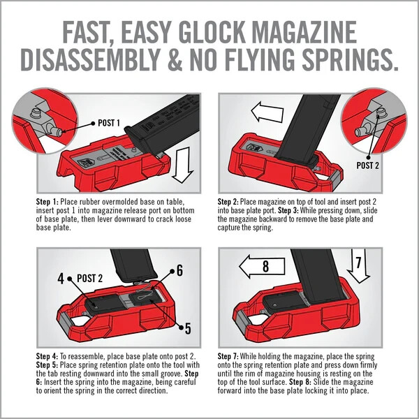 Real Avid Smart Mag Quick Disassembly Tool for Glock Magazines