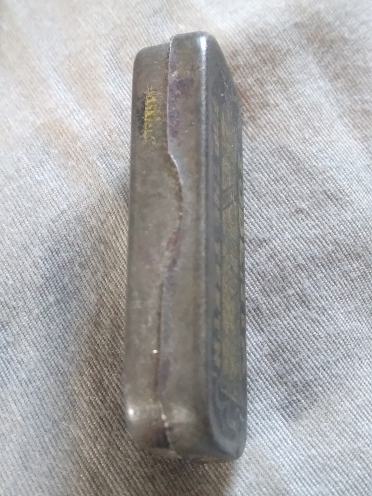 Tiny Rare Zodenta Advertising Tin.