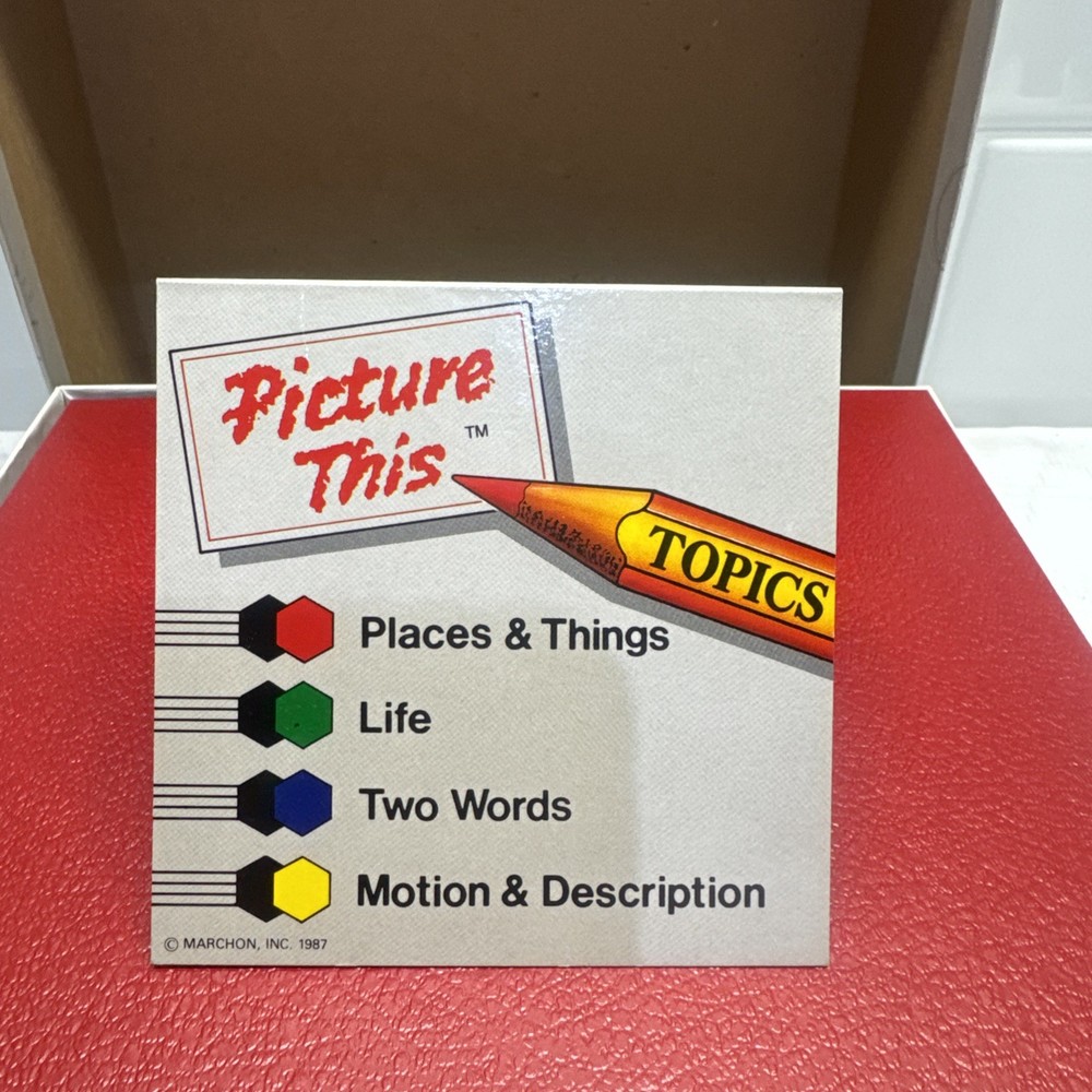 Picture This Game, Marchon, 1987