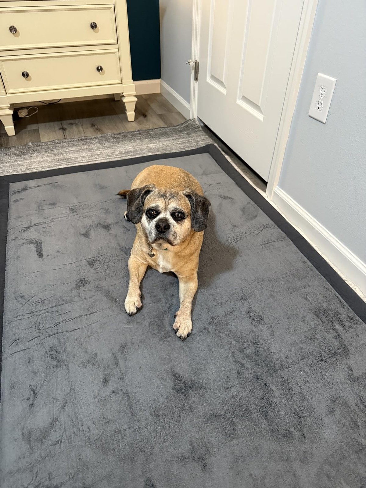 59x79in Thick Memory Foam Mat Baby Playpen Relaxing Pad Crawling Non Slip Carpet