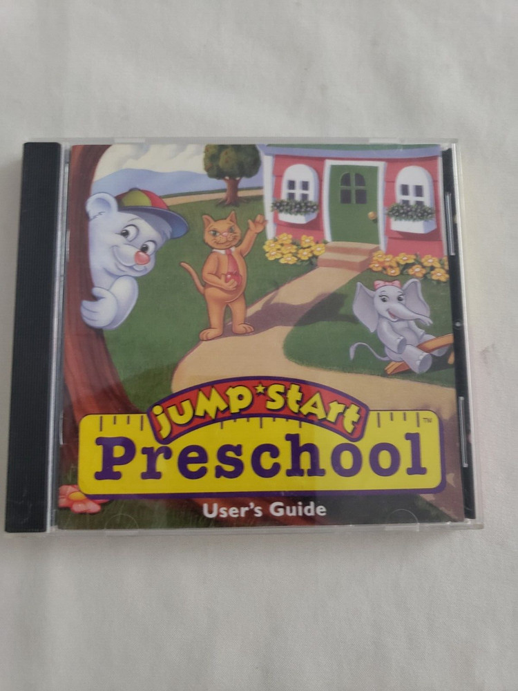 Jumpstart Jump Start Preschool User’s Guide CD pc software win 95/mac
