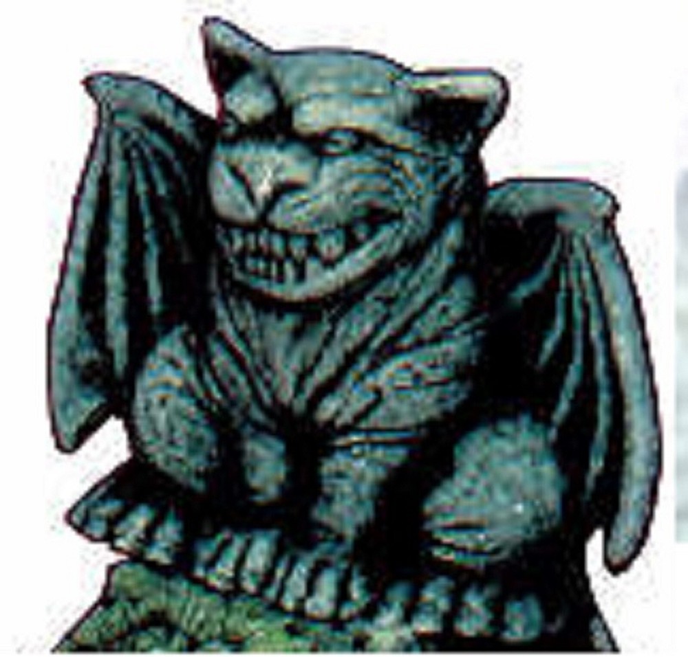 E723 - Ceramic Bisque 2 3/4" Gargoyle - Ready to Paint