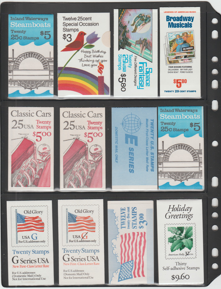 **ANCHOR 5 New Stock Pages 3S (3- rows) Sheets - (Black sheets) / Double Sided.