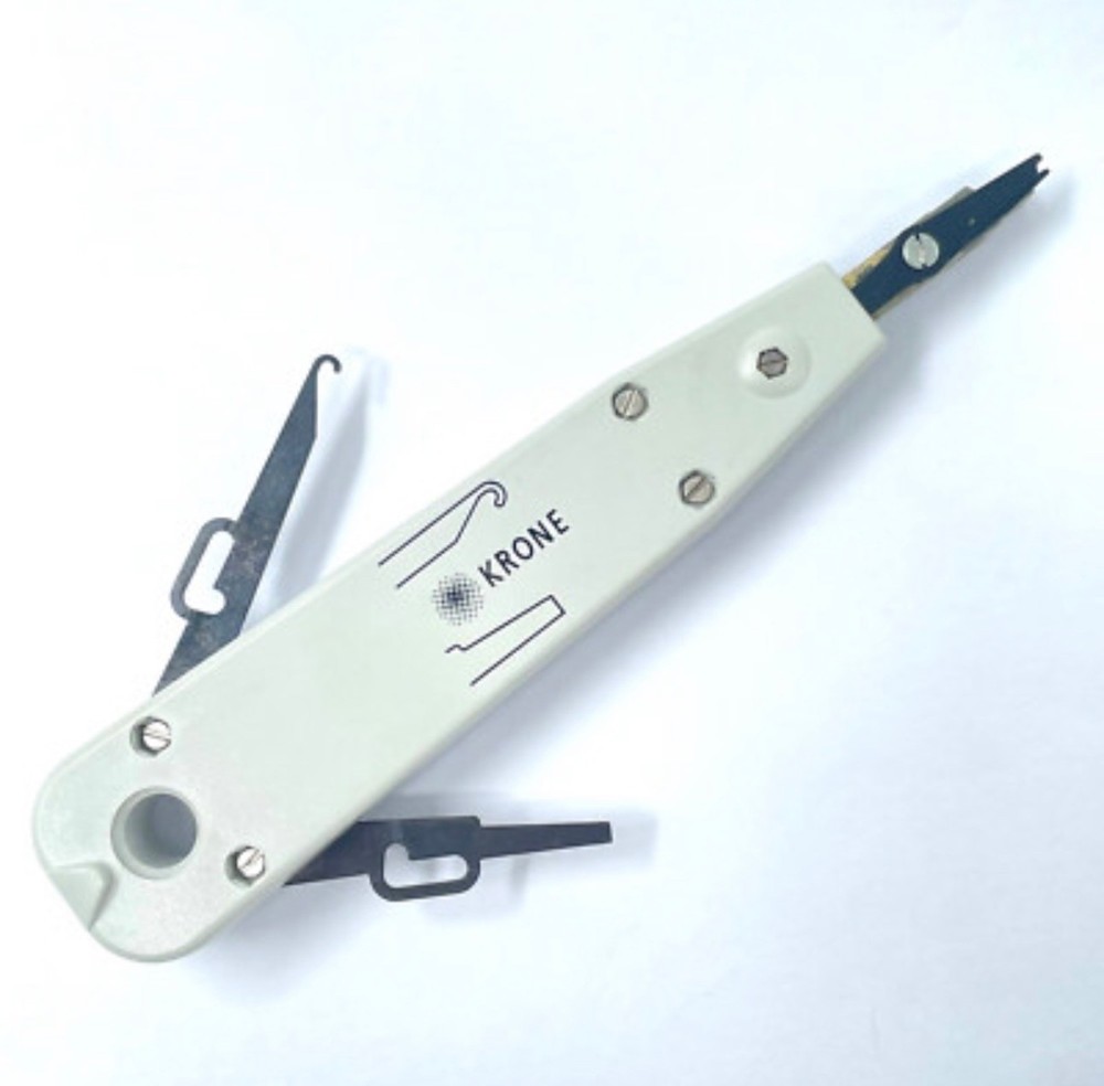 KRONE LSA-PLUS Punch Down Tool w/ Sensor 6647 2 055-01 Telecom Insertion