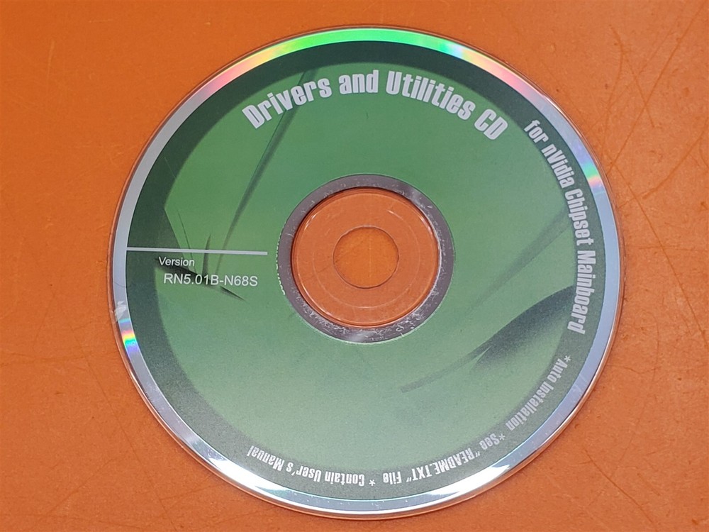 ⭐️⭐️⭐️⭐️⭐️ Drivers And Utilities CD For nVidia Chipset Mainboard Disc Only