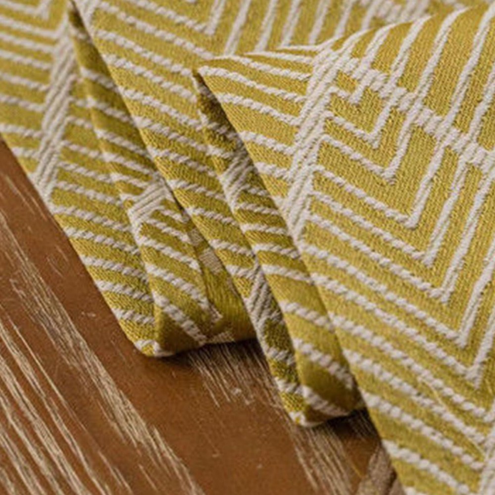 Rectangular Tablecloth Cloth, Yellow (15.7*35.4 inches), Tassel Design, Prote...