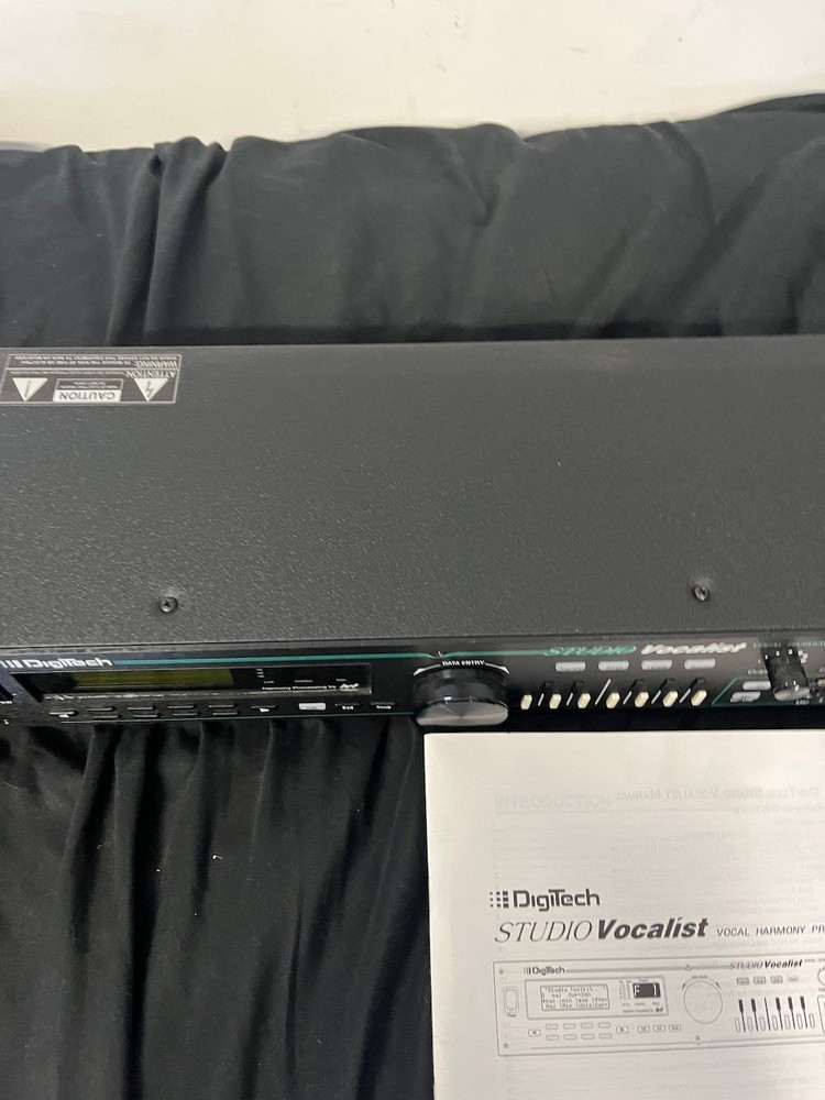 DigiTech Studio Vocalist Vocal Harmonizer Rack Mount Effect Processor W/Manual
