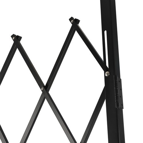 360° Rolling Barricade Gate Expanding Folding Security Gate Security Door 2.2*2m